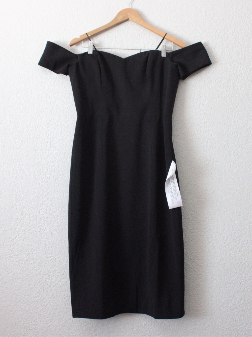 Dress The Population Bailey Off Shoulder Body-Con  Dress